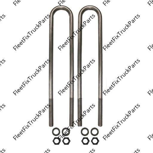 New Aftermarket U Bolt Kit RND 7/8in X 3in X 22-1/2in AUBK8161-224 2548601