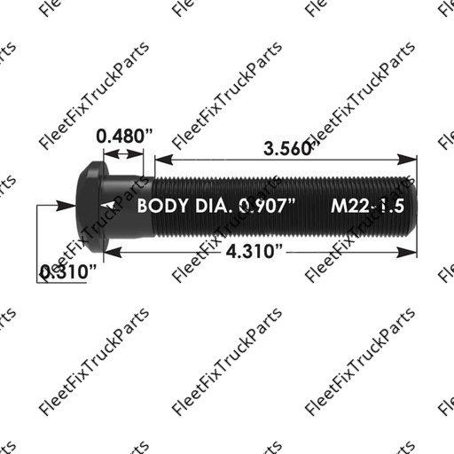 New Aftermarket WHEEL STUD 201.6213 9001914 E11692