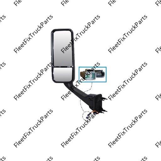New Aftermarket Mirror Assy RH Heated Chrome Kenworth 563.59019C 42773 42774