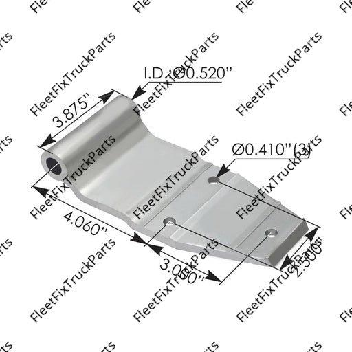 New Aftermarket Hinge Great Dane 573.1010157 31801018 1402-7495 14027495 02200407 022-00407
