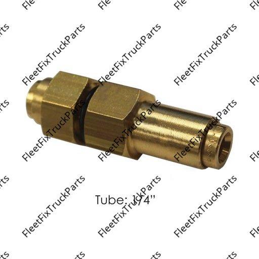 New Aftermarket Brass PLC Bulkhead Fitting Volvo 177.13B62BH4V 177.V8079639 8079639