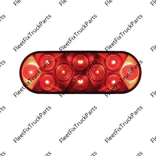 New Aftermarket S/T/T Light LED 6in Oval Red 571.LD66R10 60250R