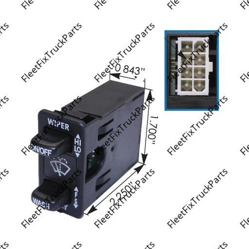 New Aftermarket Wiper Control Switch 577.46660 06-46159-002 901-5210 A0623096002 0646159000