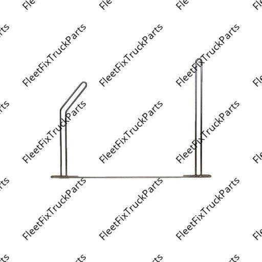 New Aftermarket Anti-Sail Bracket Chrome LH 562.807L 10456L
