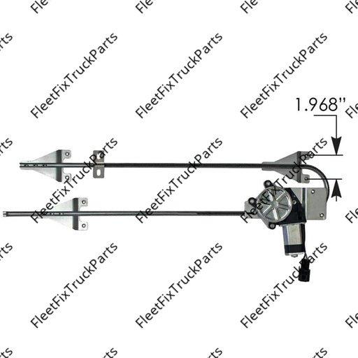 New Aftermarket Power Window Regulator RH Peterbilt KG22185 HLK2282 R21-6011R R216009R R216011R