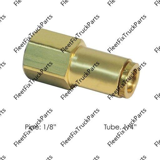 New Aftermarket BRASS PLC FEMALE CONNECTOR 1/4 X 1/8IN 177.13B664A P4366-4-b