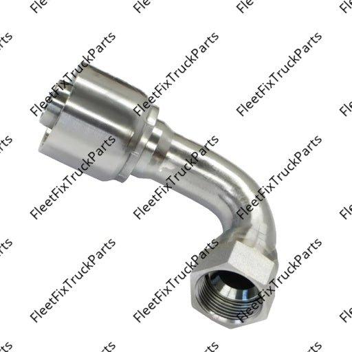 New Aftermarket Continental Hydraulic Hose Fitting JIC 37 Female 90 818.14445-1616