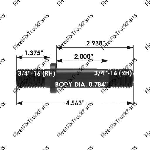 New Aftermarket Double Ended Stud 201.7010R 20X66 E5553R R005553R