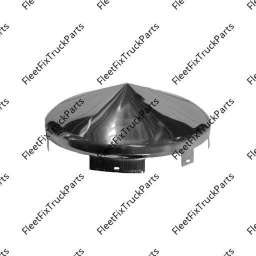 New Aftermarket Front Hub Cap 6 Notch 3/4in Lip Chrome 562.B2601C