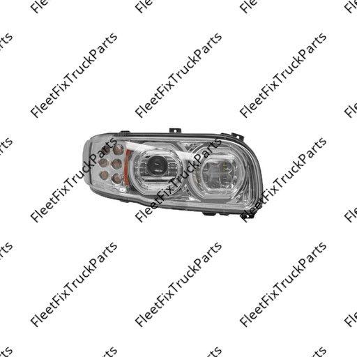 New Aftermarket Headlamp LED LH Peterbilt 564.75046DCY 35784