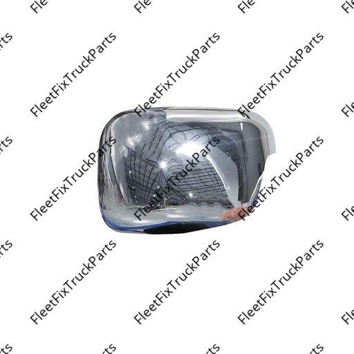 New Aftermarket Mirror Back Cover LH Chrome Freightliner 563.46095C