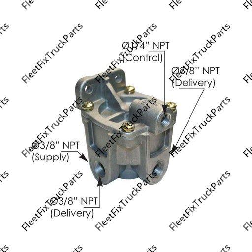 New Aftermarket RG2 Type Relay Valve 170.KN28510 KN28510X