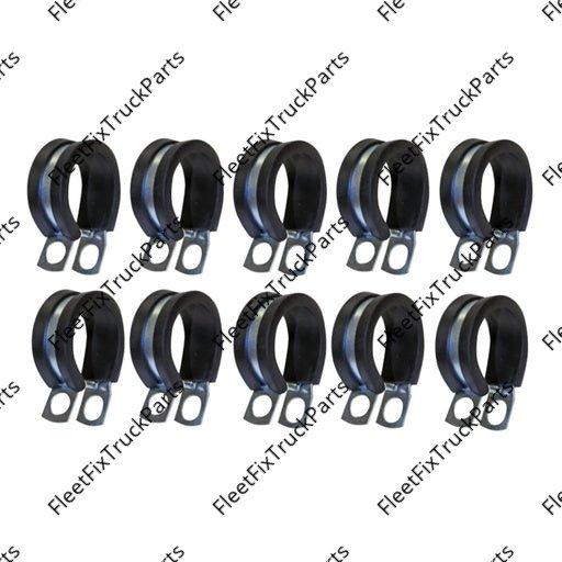 New Aftermarket Tube Clamp Rubber Lined 1-1/4in -10 Pack 561.3120 908R 545241 021107