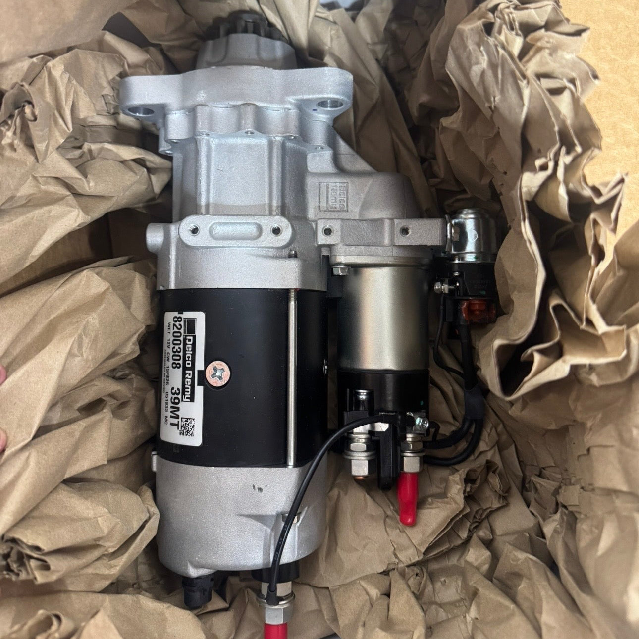 Genuine Delco Remy 8200308 39MT Starter Motor 12V Heavy Duty Kenworth/Peterbilt
