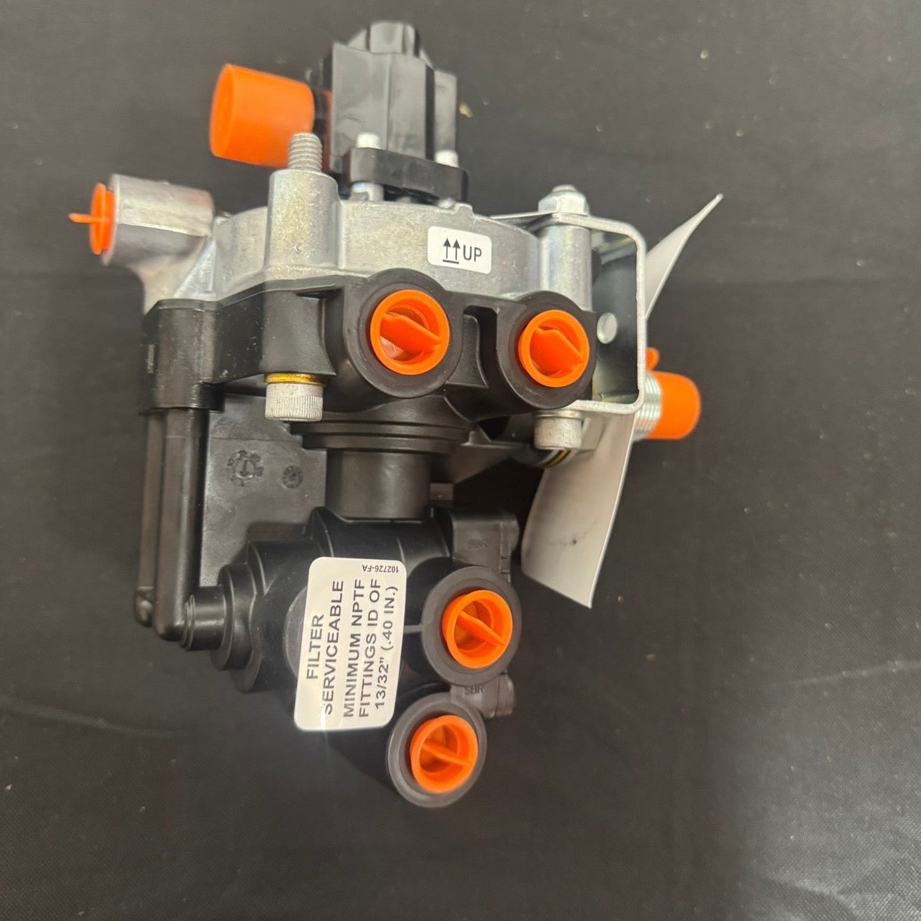 Genuine Haldex HDX AL430668 ABS Modulator Relay Valve – 12V 4-Port Trailer Air Brake