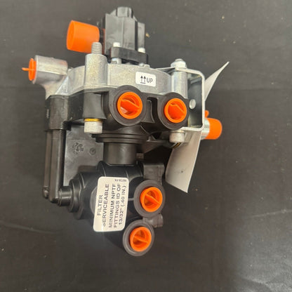 Genuine Haldex HDX AL430668 ABS Modulator Relay Valve – 12V 4-Port Trailer Air Brake