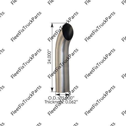 New Aftermarket Aluminized Stack 24in Length 5in OD 562.U5524SA J024750 42543 K524SBA