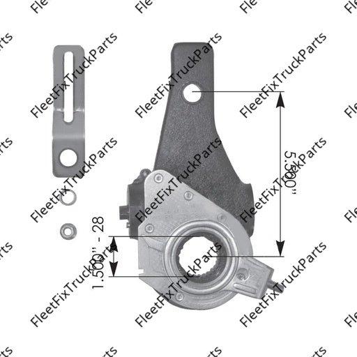 New Aftermarket HALDEX TYPE SLACK ADJUSTER 5.5IN 135.2834 40010011