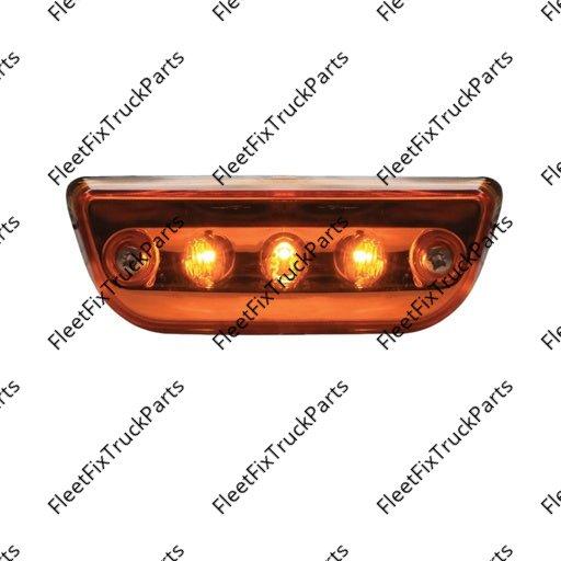 New Aftermarket Visor Lamp LED Amber Peterbilt 564.75083 P541255300