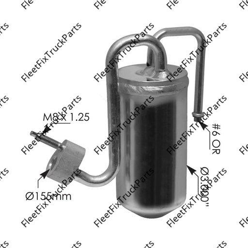 New Aftermarket Air Conditioning Accumulator 830.41063 3670134C1