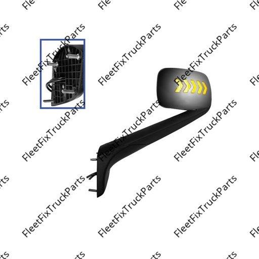 New Aftermarket Hood Mount Mirror RH Chrome Freightliner 563.46092DCY