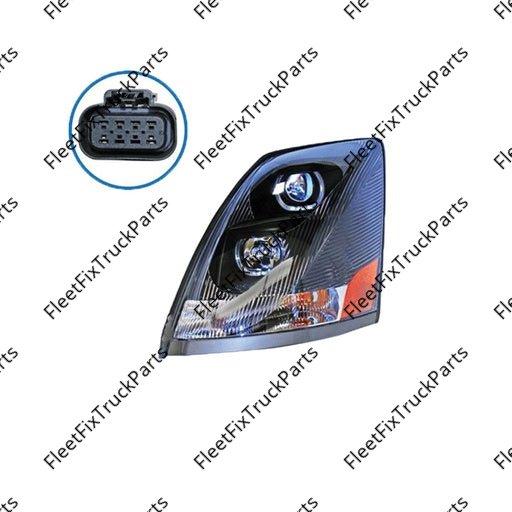 New Aftermarket Headlamp RH Projector Black Volvo 564.96017 31269