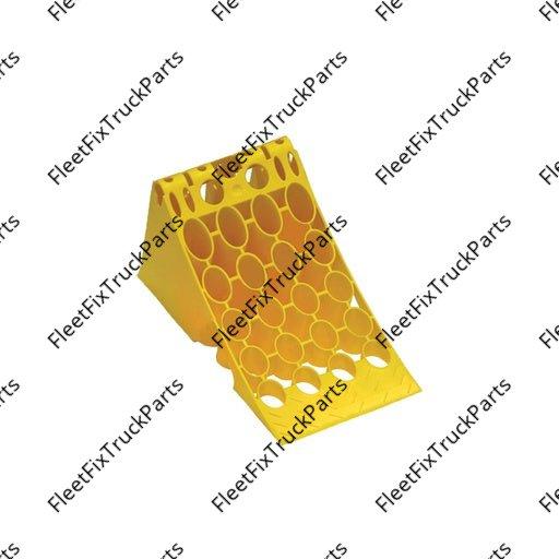 New Aftermarket Wheel Chock Plastic Yellow 18Lx8Wx9H 562.6425Y 76051E53 88000035 76051-E53
