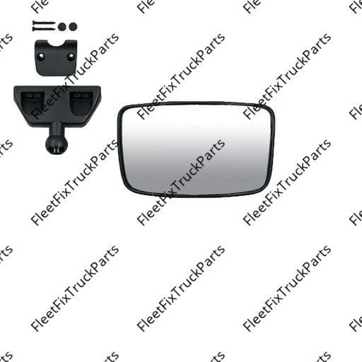 New Aftermarket Over-the-Door Mirror Black Freightliner 563.46060 A22-58773-000 A2258773000