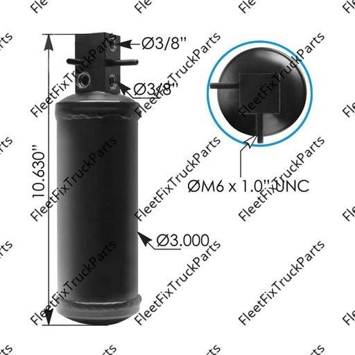 New Aftermarket Air Conditioning Receiver Drier 830.41087 F37-6010
