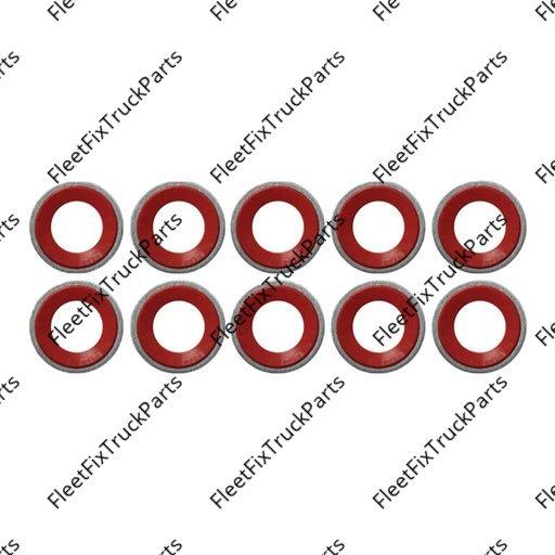 New Aftermarket AC Compressor Stat Seal Gasket Red 830.52301R-10 *(PACK OF 10)* 2313205000