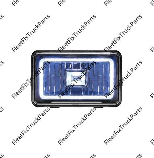 New Aftermarket Headlamp Low Beam 4in X 6in LED w/Halo 564.9946SL
