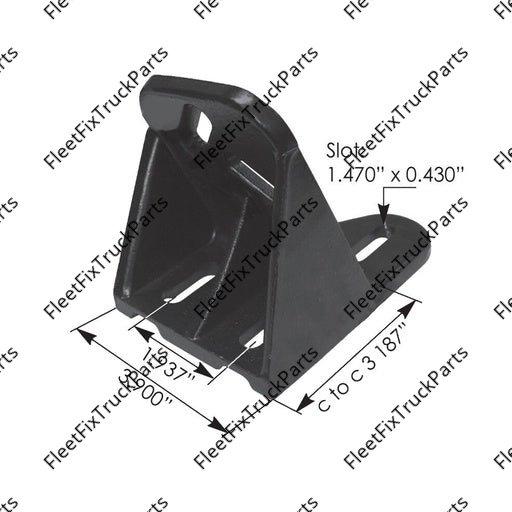 New Aftermarket Hood Guide Bracket LH Kenworth M59516L K2751516
