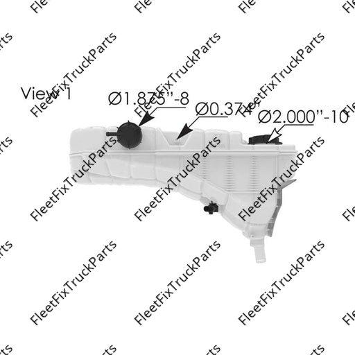 New Aftermarket Coolant Reservoir Peterbilt 509.550 575.1023 N5346001 509.550