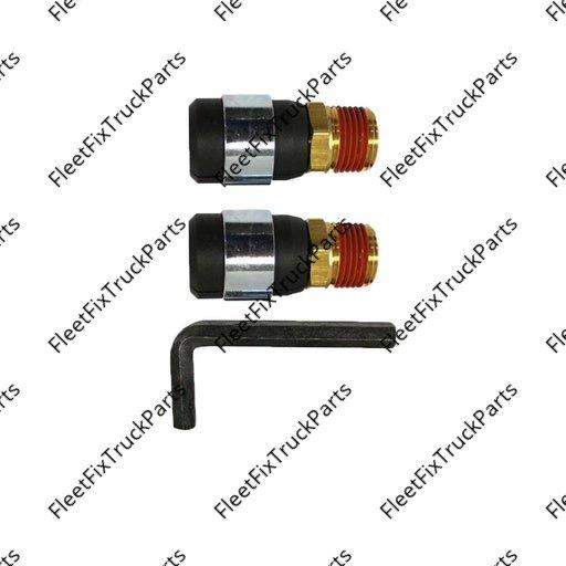 New Aftermarket Air Brake Hose 1/2in Pipe Repair Kit 177.71403P