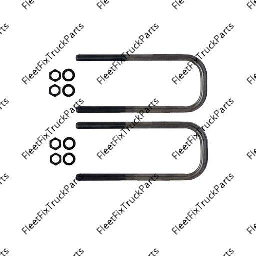 New Aftermarket U Bolt Kit 7/8in X 5-1/4in X 14-1/2in AUBK8866-144 11-23853-000 1123853000