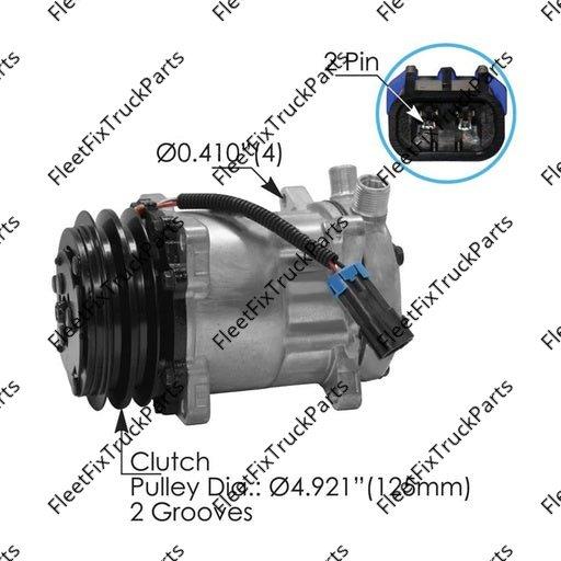 New Aftermarket Air Conditioning Compressor 7H15 Type 830.31097