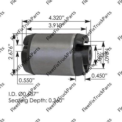 New Aftermarket Cabin Mount Bushing Volvo 500.194 M203054 TF10162