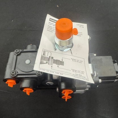 Genuine Haldex HDX AL430668 ABS Modulator Relay Valve – 12V 4-Port Trailer Air Brake