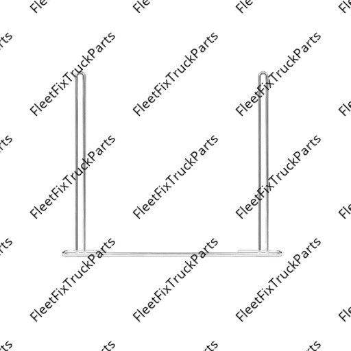 New Aftermarket Anti-Sail Bracket Chrome 562.801 30518 10451 MD1106 22170
