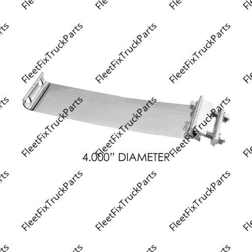 New Aftermarket Band Clamp Flat Torca 4in S.Steel 562.U3204SS-T J000216 E40ST EZ4SS