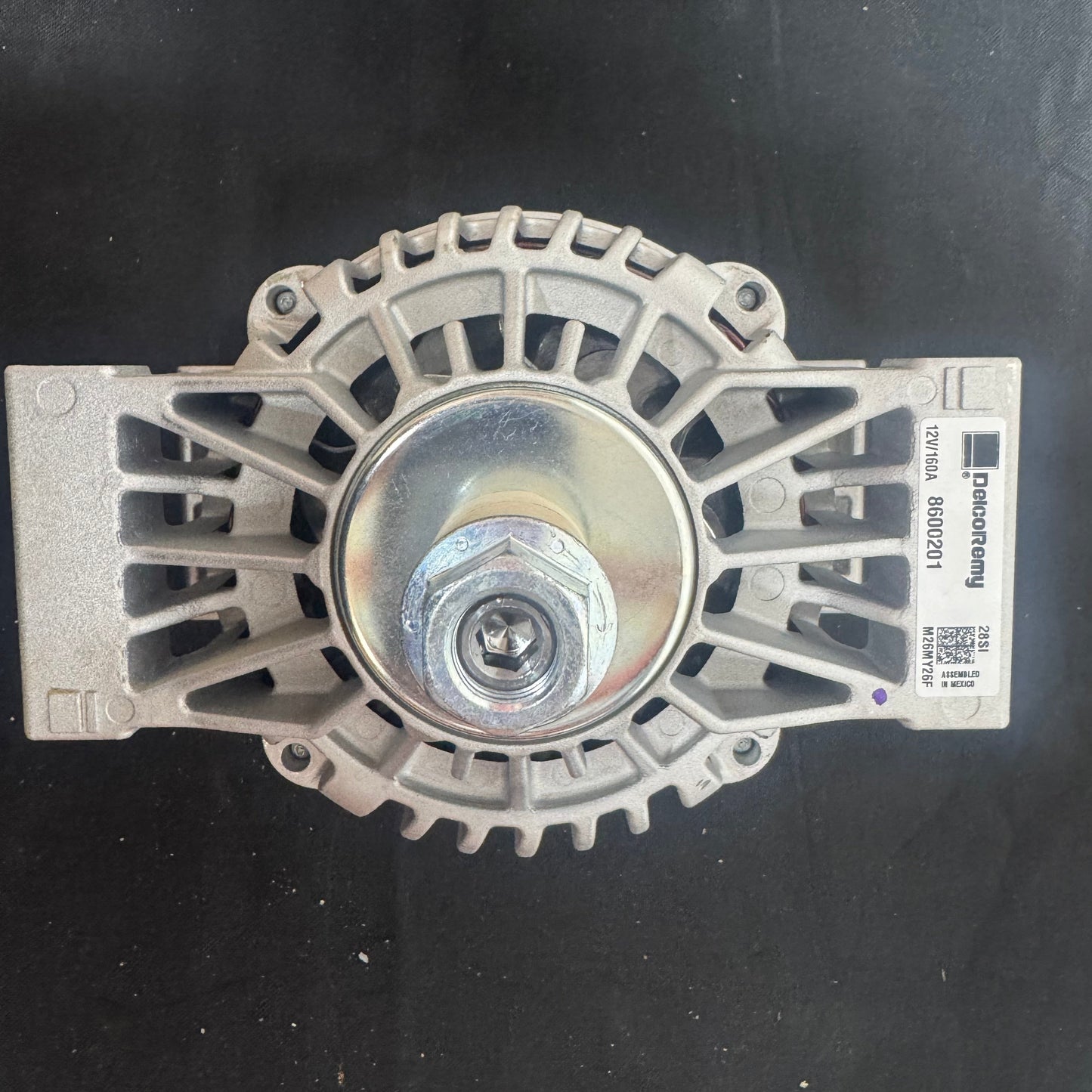 Delco Remy 8600201 Genuine 28SI Alternator 12V 160 Amp Pad Mount Freightliner OEM