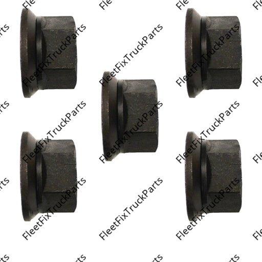 New Aftermarket Flanged Cap Nut 201.3013 E9020 E6HZ1120A A1227Z1404 R009020 20857204(Pack of 5)