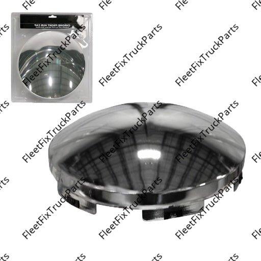 New Aftermarket Front Hub Cap 6 Notch 5/8in Lip Chrome 562.B1604C-BP