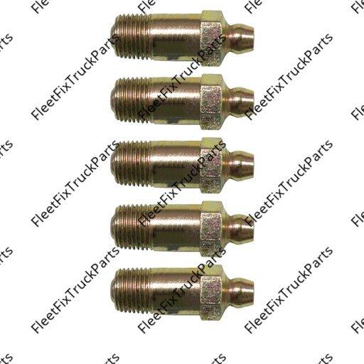 New Aftermarket Grease Fitting 1/8-27 NPT STRAIGHT 1-1/4in G815 ( PACK OF 5 )