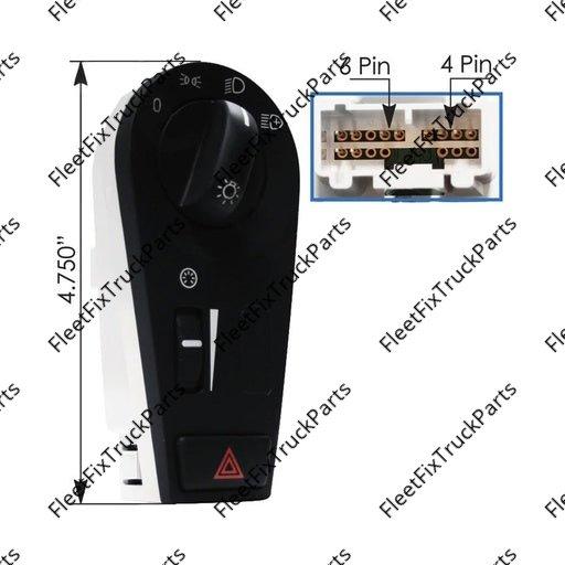 New Aftermarket Headlamp and Hazards Switch Volvo 577.96506 20953575