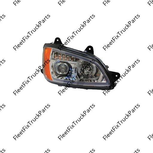 New Aftermarket Headlamp with Light Bar LH Kenworth 564.59049KC 31517
