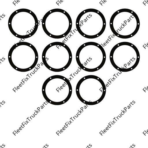 New Aftermarket Hub Cap Gasket 6 Hole 180.10630.1 GKT195 (Pack of 10)