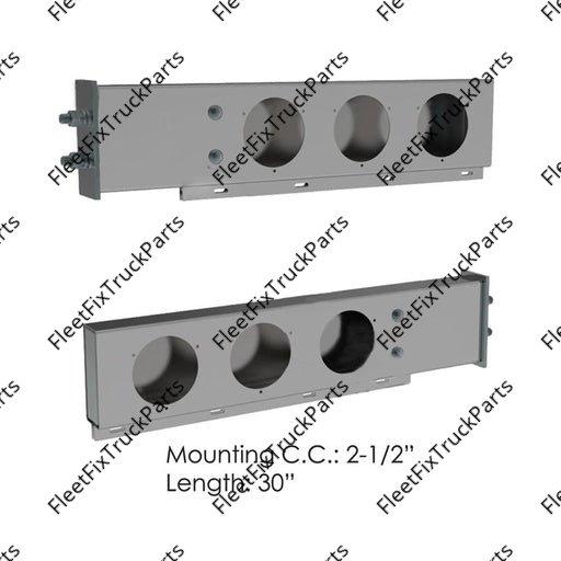 New Aftermarket Light Bar 2 Pc Set Stainless Steel 562.Q1005SS 22302
