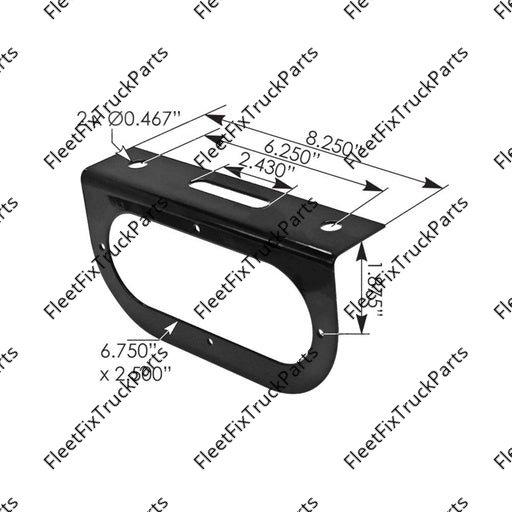 New Aftermarket Light Bracket 6in Oval PT6000BK 571.BK60 43362