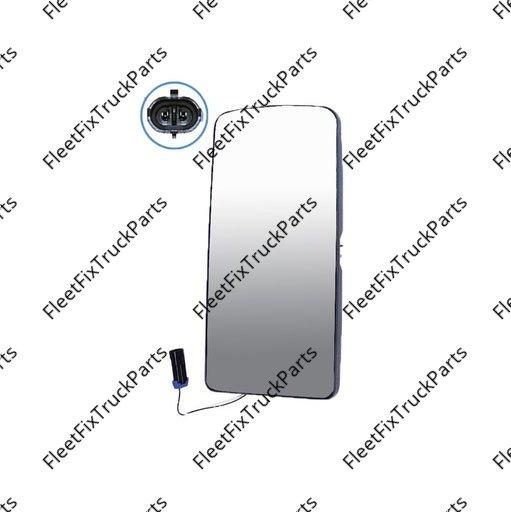 New Aftermarket Mirror Glass Flat Heated Freightliner 563.46065 TL28531